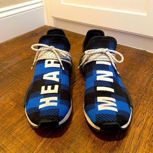 HU x BBC Size 10.5 Blue Plaid